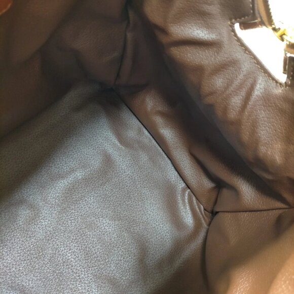 CELINE Boston Bag Brown Leather 326-052925 - Picture 9 of 13